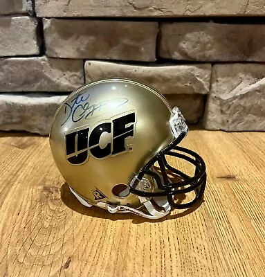 Daunte Culpepper Signed Auto UCF Central Florida Knights Mini Helmet • $55