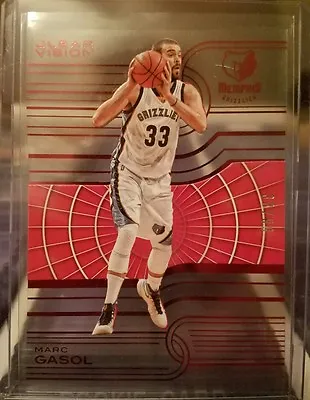 2015-16 Clear Vision Red Marc Gasol 33/99 Jersey Numbered 1/1 • $7.38