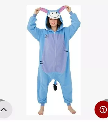 Adult Costume/  Pajamas Rabbit Blue Large New • $9.50