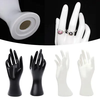 Hand Mannequin Jewelry Bracelet Ring Gloves Display Organizer Stand Holder Rack • $11.14