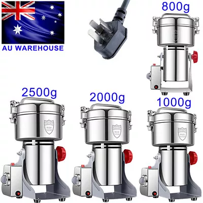 Commercial Electric Grain Grinder Coffee Bean Nuts Mill Grinding Machine Kitchen • $295.90