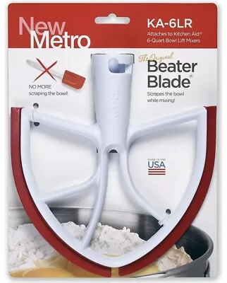 New Metro KA-6LR Original Beater Blade Works W/ Most KitchenAid 6 Or 7 Qt Bowl-L • $19.99