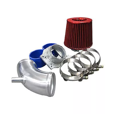 CXRacing MAF Flange + 2.75 Cold Air Intake Pipe + Filter Kit For  BMW E30 325E • $107.36