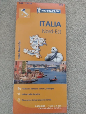 £0.99 • Buy Italy Northeast - Michelin Regional Map 562: Map By Not Available (Sheet Map,...
