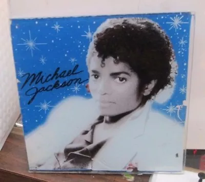 Michael Jackson Carnival Glass 6 X 6 Collectible Rare Vintage King Of Pop • $16.99