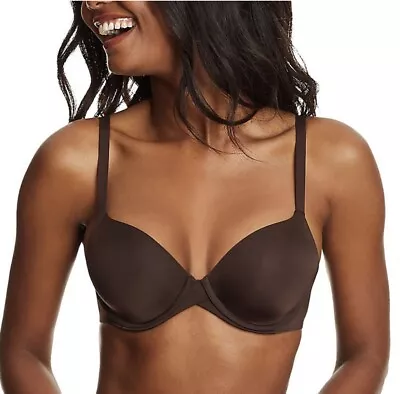 Maidenform DM7543 One Fabulous Fit 2.0 Tailored Demi T-Shirt Bra 34C • $27.55