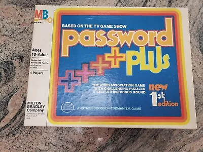 RARE Vintage 1978  Password + Plus  NEW 1st EDITION - COMPLETE • $149.99