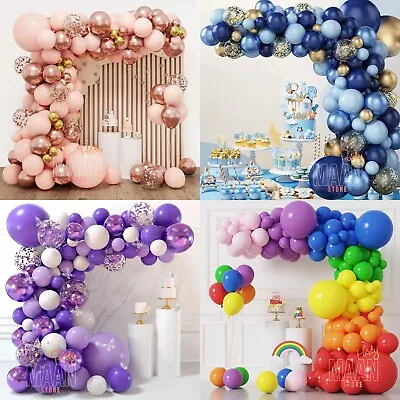 Balloon Arch Kit +Balloons Garland Birthday Wedding Party Baby Shower Decor UK.. • £2.99