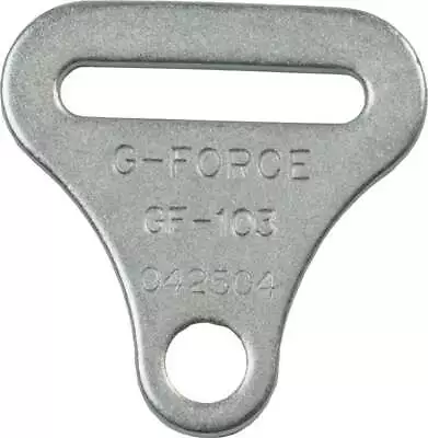 G-FORCE 103H Harness Hardware - Bolt-In - 2 In Wide - Steel - Zinc Oxide - Each • $11.74