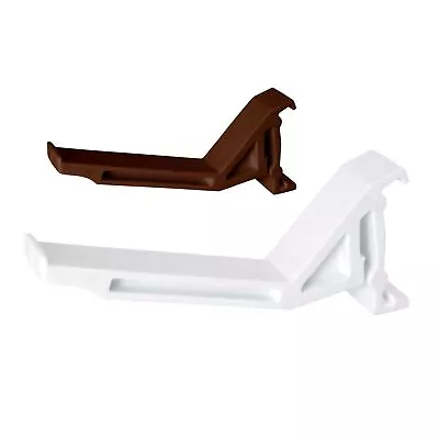 K2 Conservatory Gutter Bracket C8043 Replacement Ogee Clip UPVC White Brown • £6.21