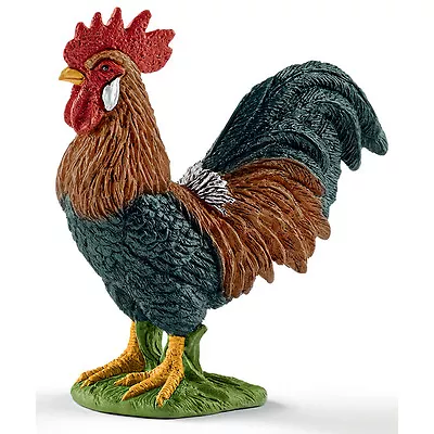 £6.99 • Buy Schleich Rooster Animal Figure 13825 Farm World Collectable Figures Ages 3+