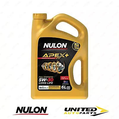 Nulon Full SYN APEX+ 5W-30 Long Life 6L Engine Oil For TRD TRD Aurion 3.5l C • $67.45