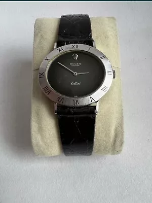 Rolex Cellini Spider’’ 18 K White Gold Watchref. 3831 Cal.1600 • £2000