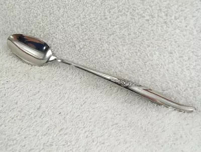 La Rose Iced Tea Spoon Wm A Rogers / Oneida Glossy Stainless Flatware • $16.89