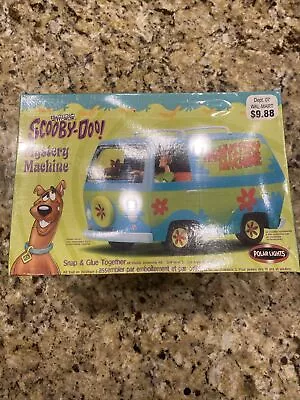 Scooby-Doo Mystery Machine Polar Lights Snap Together Model Kit W/Figures NEW • $15