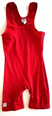 Men's Red Wrestling Singlet Size Adult Small • $59.98