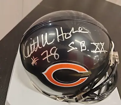 Keith Van Horne- Chicago Bears Autographed Mini Helmet W/SB XX Inscription • $47.96