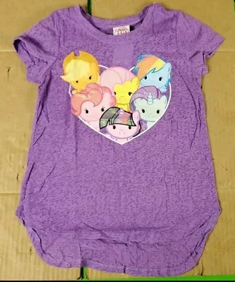 Purple My Little Pony Kids Girls Short Sleeve T Shirt Size M 7-8 New With Tag • $9