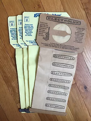 $4.95 • Buy Electrolux Germ Grabber Vacuum Cleaner Bags Style U (Lot Of 4)