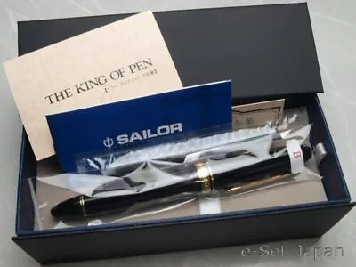 Sailor KING OF PEN (KOP) ST Broad Nib 21K With Converter 11-6001-620 NEW! • £397.39