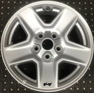 ONE USED Jeep Wrangler Mopar Sport Wheel 17 X7.5  2019-2021  5VH23TRMAA BR 23 • $79