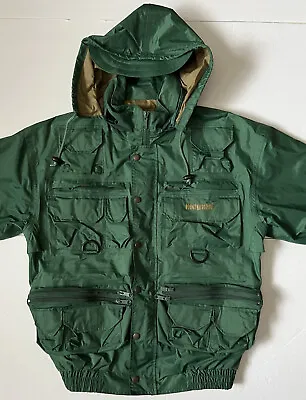 VTG HODGMAN LAKESTREAM - Men's Hooded Wading Fishing Hunting Coat Jacket - Small • $39.99
