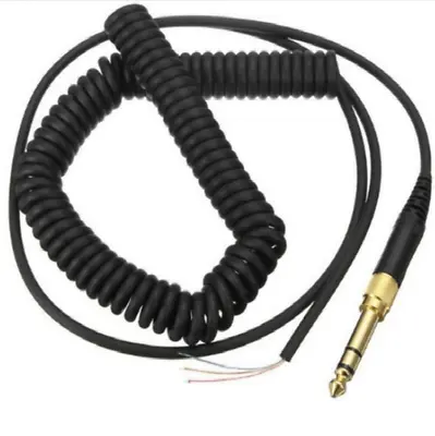 £8.99 • Buy Spring Coiled Cable Cord  For Beyerdynamic DT 770 990 Pro Headphones Repair 