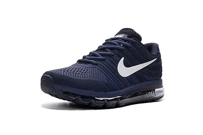 NIKE AIR MAX 2017 Men's Running Trainers Shoes Blue And White • $185.11