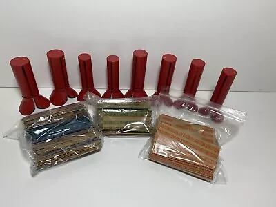 Lot Of Vintage Coin Roll Wrapper Tubes - Unbranded - Unused • $24