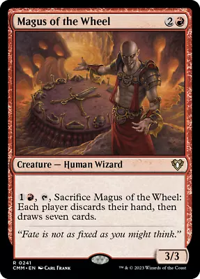 Magus Of The Wheel FOIL Commander Masters NM Creature Rare MAGIC CARD ABUGames • $2.15