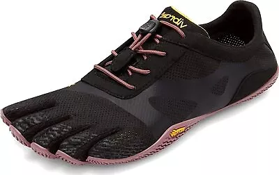 Vibram Womens Five Fingers KSO EVO Crosstraining Sneaker - Black/Rose • $77.83