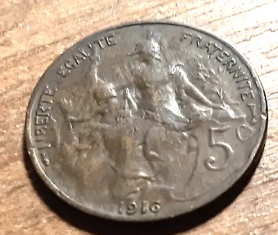 Old Copper Coin 1916 • £0.99