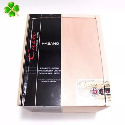 Cain Straight Ligero Habano 550 Empty Wood Cigar Box 6.5  X 5.5  X 4  • $5.55