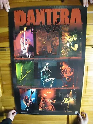 Pantera Poster Live On Stage Concert Band Shots • $169.47