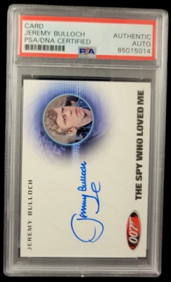 £129.84 • Buy PSA DNA Jeremy Bulloch Signed Autograph James Bond 007 The Spy Who Loved Me A251