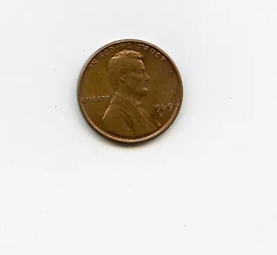 1969  S  United States Penny ----floating Roof-- No FG-----error Coin Z • $1.85