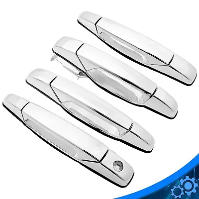 Door Handle Front Rear 4PCS For Chevy Silverado Tahoe GMC Sierra Denali 2007-14 • $27.82