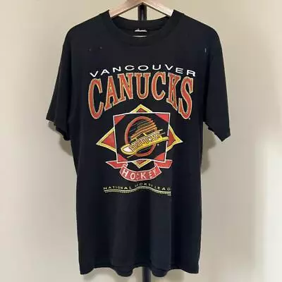 Vancouver Canucks NHL Graphic Black Shirt Unisex Men Women KTV4478 • $16.99