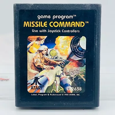 MISSILE COMMAND - Atari 2600 Game Cartridge • $3.99