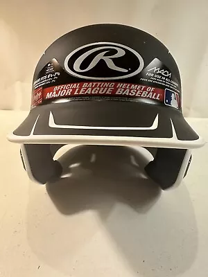 Rawlings Impax MachEXT-SR-RevA Black Softball Batting Helmet Fits 6 7/8-7 5/8 • $24.99
