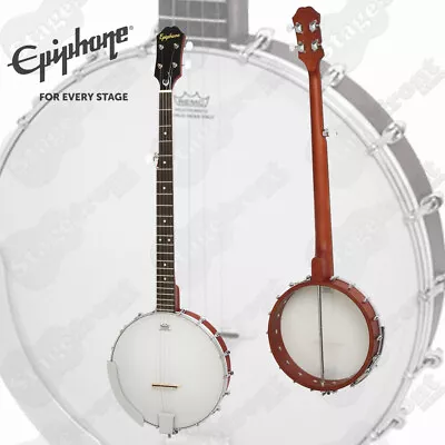 Epiphone Mb100 Vsb Open Back 5 String Banjo *brand New* • $499