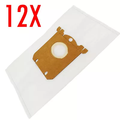 12 X Synthetic Bag For Electrolux Classic Silence ZCS2000 ZCS2100 ZE330 ZE340 • $25.99