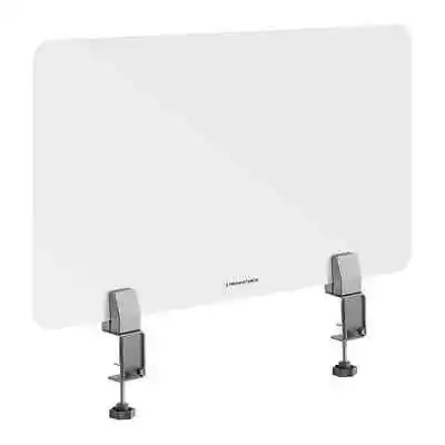 £37.99 • Buy Desk Divider Acrylic Desk Screen Desk Partition Office Safety 75 X 40 Cm