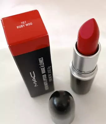 MAC Retro Matte Lipstick Ruby Woo New In Box • $12.99