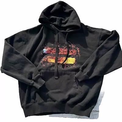 Ed Sheeran Equals Tour Graphic Hooded Pullover Sweatshirt Unisex Black Large • $24.99