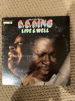 B.B. KING Live & Well ABC BLUESWAY BLS-6031 Rare Original Blues NM VG • $11