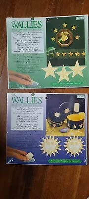 2 Wallies 25 Wallpaper Cutouts New 12060 Sun 12061 Stars Borders Frames Etc • $35