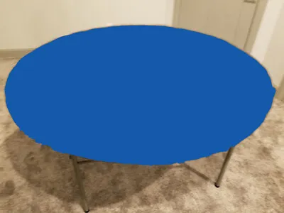 $60 • Buy Blue Royal Poker Felt Table Cover Fits 60  Round With Elastic Edge - MTO - Fs