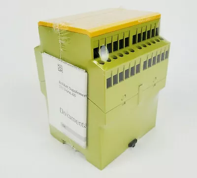 Pilz 774703 PNOZ X10 Safety Relay 110-120VAC 6n/o 4n/c 3LED New Sealed! • $398.99