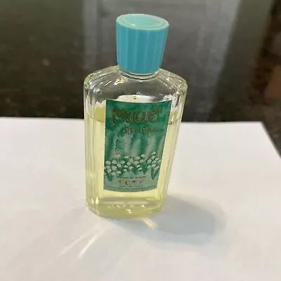 Vintage Muguet Des Bois Coty 1.18 Oz. Parfum De Toilette Splash Perfume 85% Full • $40